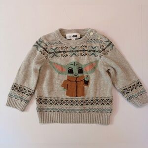 GAP Star Wars Yoda Knit Sweater